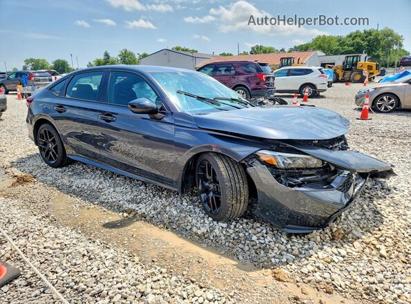2HGFE4F87SH355411 2025 HONDA CIVIC Черный Передняя правая четверть