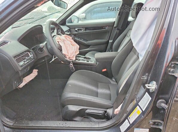 2HGFE4F87SH355411 2025 HONDA CIVIC Черный Вид салона спереди