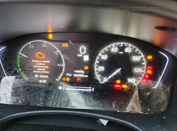 2HGFE4F87SH355411 2025 HONDA CIVIC Черный Вид щитка приборов