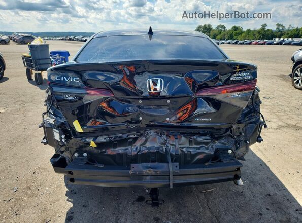 2HGFE4F88SH306105 2025 HONDA CIVIC Black Widok z tyłu