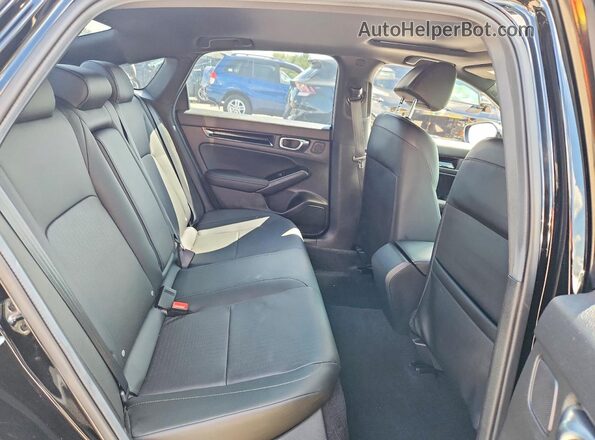 2HGFE4F88SH306105 2025 HONDA CIVIC Black Widok tylnych siedzeń