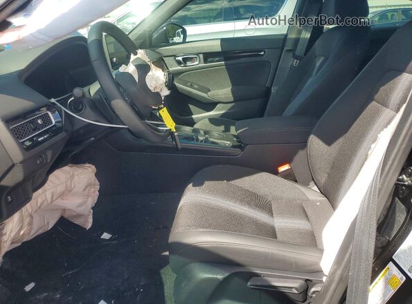 2HGFE4F88TH350302 2026 HONDA CIVIC Black Widok wnętrza z przodu