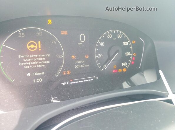 2HGFE4F89TH350230 2026 HONDA CIVIC Gray Instrument cluster view