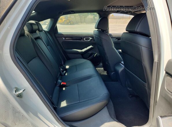 2HGFE4F8XTH326888 2026 HONDA CIVIC White Rear seats view