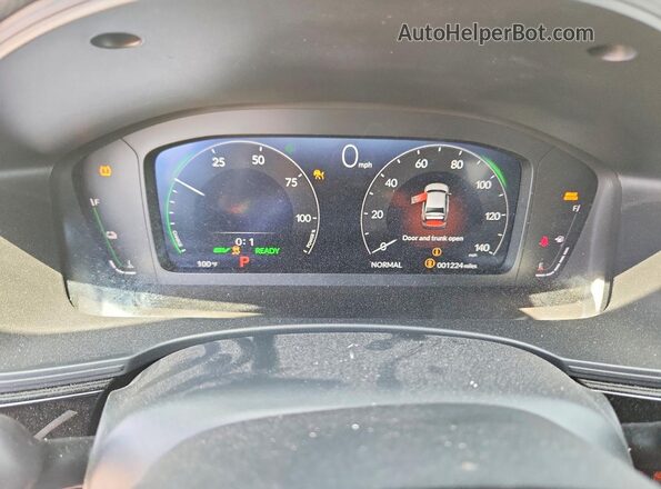 2HGFE4F8XTH326888 2026 HONDA CIVIC White Instrument cluster view