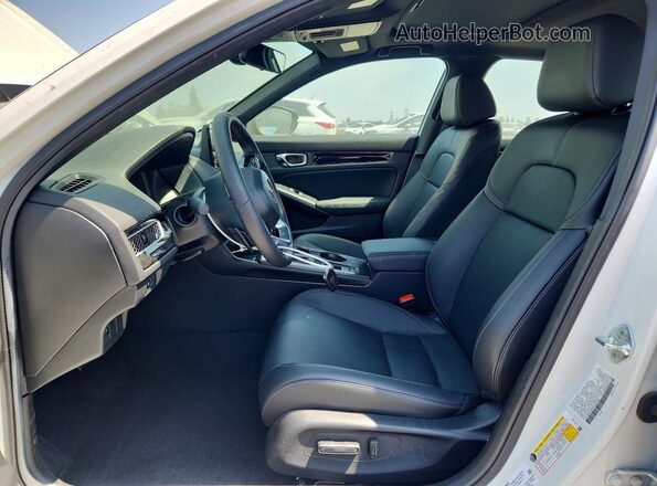2HGFE4F8XTH326888 2026 HONDA CIVIC White Front interior view