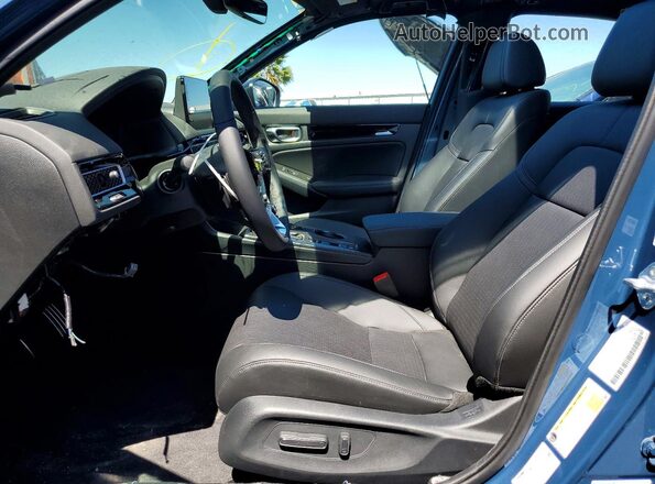 2HGFE4F8XTH350432 2026 HONDA CIVIC Blue Vista interior delantera