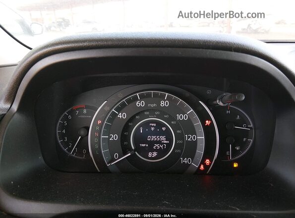 2HKRM3H44GH545149 2016 HONDA CR-V Темно-бордовый Вид задних сидений