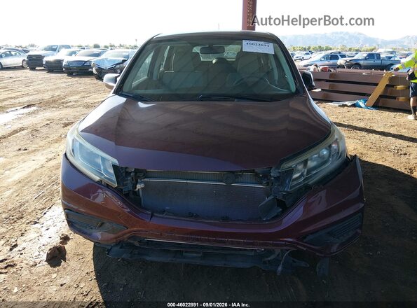 2HKRM3H44GH545149 2016 HONDA CR-V Темно-бордовый Вид спереди