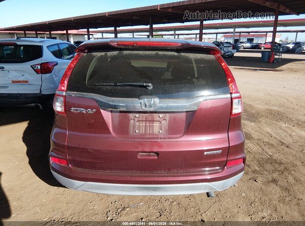 2HKRM3H44GH545149 2016 HONDA CR-V Темно-бордовый 