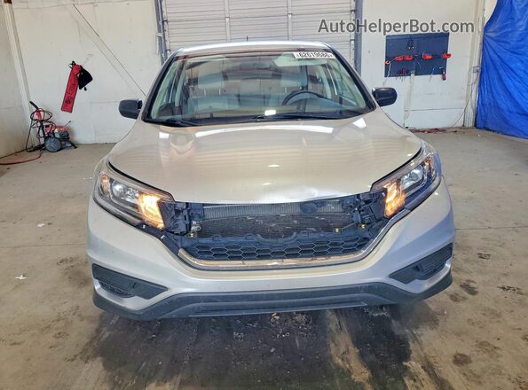 2HKRM3H45GH562879 2016 HONDA CR-V Silver Դիմացի տեսք