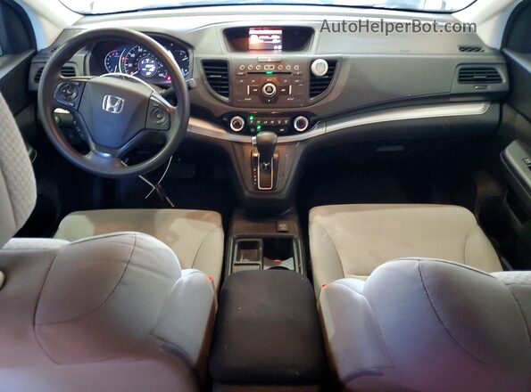 2HKRM3H45GH562879 2016 HONDA CR-V Silver Առջևի վահանակի տեսք