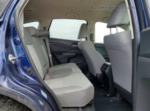 2HKRM3H46GH514498 2016 HONDA CR-V Blue უკანა სალონის ხედი