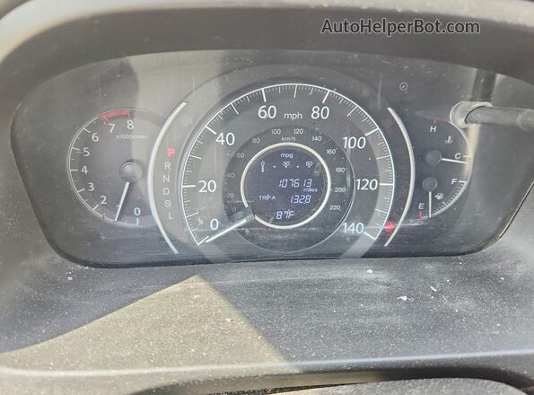2HKRM3H46GH560669 2016 HONDA CR-V Burgundy Instrument cluster view