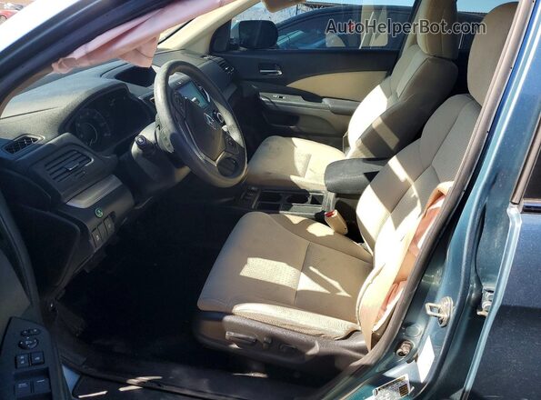 2HKRM3H59GH545320 2016 HONDA CR-V Teal Vista interior delantera
