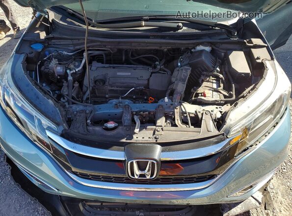 2HKRM3H59GH545320 2016 HONDA CR-V Teal Vista interior trasera