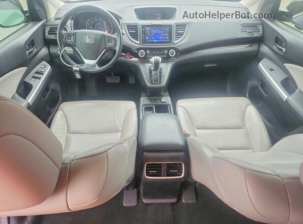 2HKRM3H7XGH549667 2016 HONDA CR-V Gray Вид панелі приладів