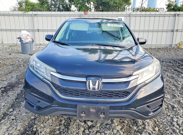 2HKRM4H43GH620025 2016 HONDA CR-V Black Դիմացի տեսք