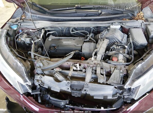 2HKRM4H55GH604580 2016 HONDA CR-V Maroon Rear view