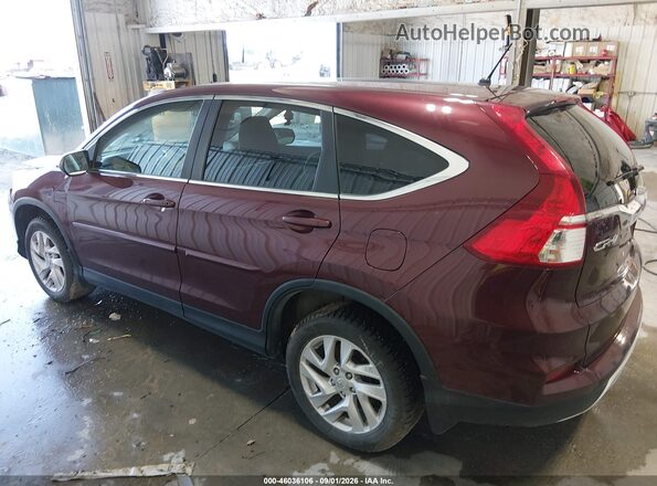 2HKRM4H55GH604580 2016 HONDA CR-V Maroon 360 interior view