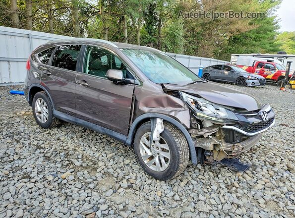 2HKRM4H79GH722567 2016 HONDA CR-V Brown წინა მარჯვენა