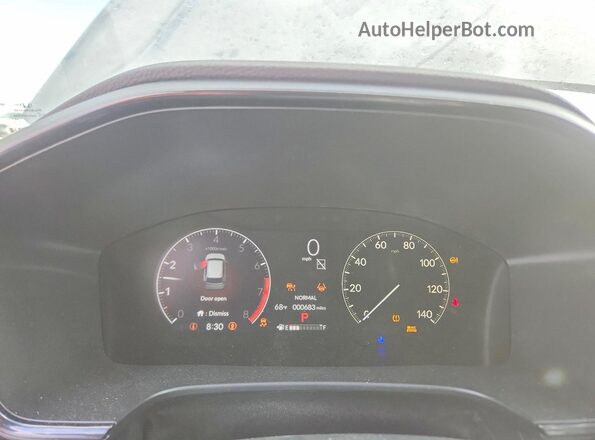 2HKRS4H45TH477868 2026 HONDA CR-V Charcoal ხელსაწყოთა პანელის ხედი