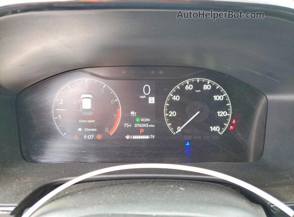 2HKRS4H47PH440682 2023 HONDA CR-V Синий Вид щитка приборов
