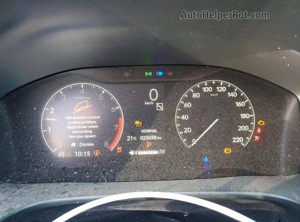 2HKRS4H54SH118955 2025 HONDA CR-V White Вид щитка приладів