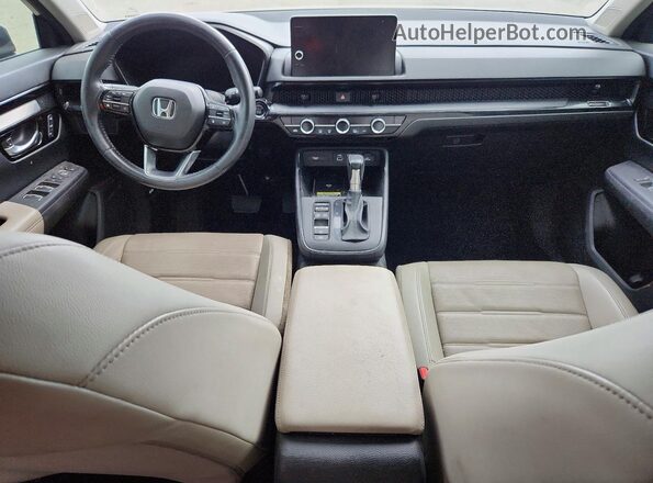 2HKRS4H70PH428366 2023 HONDA CR-V Black Widok deski rozdzielczej