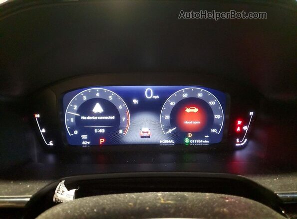 2HKRS4H74TH407661 2026 HONDA CR-V Blue Vista del cuadro de instrumentos