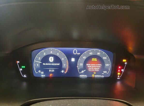 2HKRS4H77TH434515 2026 HONDA CR-V Charcoal Вид щитка приладів