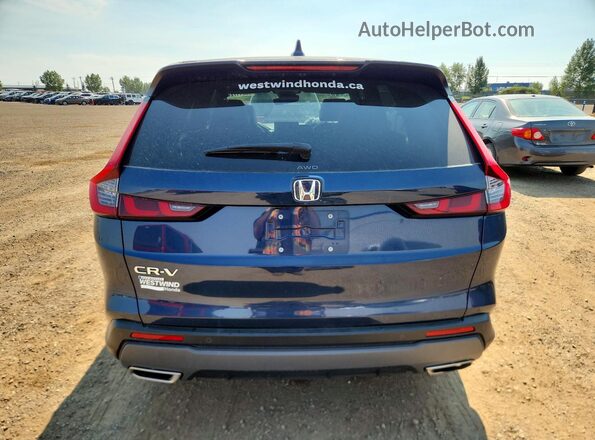 2HKRS6H73RH222635 2024 HONDA CR-V Blue Rear view