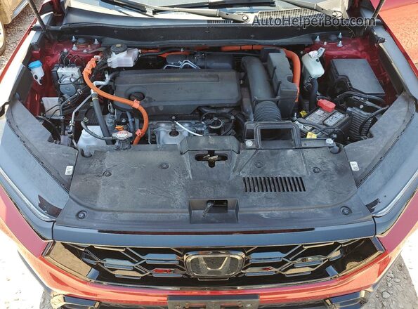 2HKRS6H80RH812591 2024 HONDA CR-V Red Շարժիչի բաժամունքի տեսք