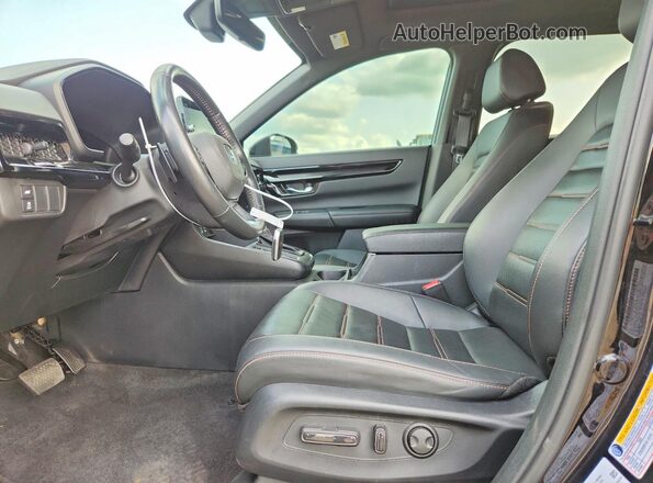 2HKRS6H92PH805518 2023 HONDA CR-V Black Вид салону спереду