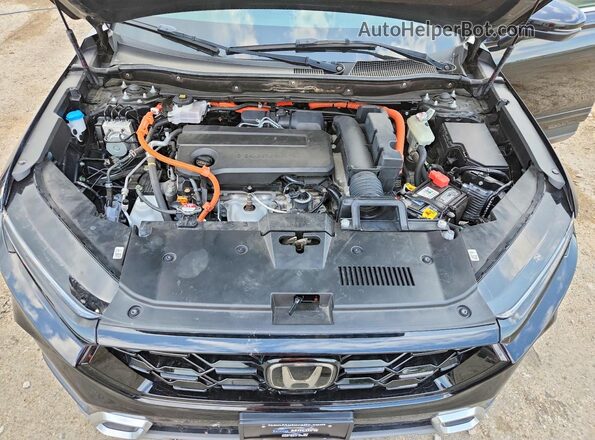 2HKRS6H92PH805518 2023 HONDA CR-V Black Вид підкапотного простору