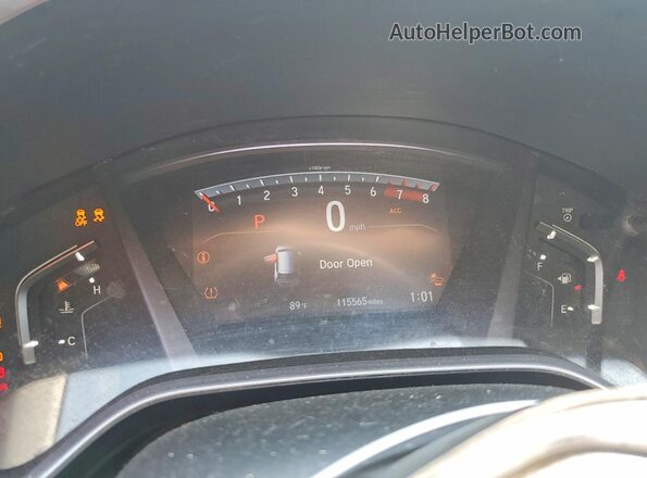 2HKRW1H57MH410007 2021 HONDA CR-V Gray Vista del cuadro de instrumentos