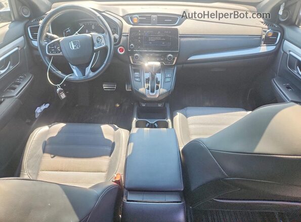 2HKRW2H4XMH207111 2021 HONDA CR-V Черный Вид панели приборов