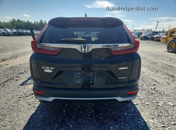 2HKRW2H4XMH207111 2021 HONDA CR-V Черный Вид сзади