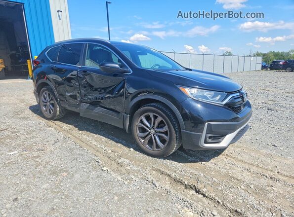 2HKRW2H4XMH207111 2021 HONDA CR-V Черный Передняя правая четверть