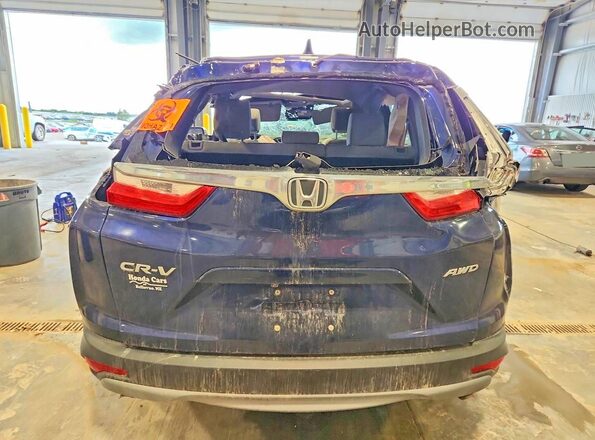 2HKRW2H50HH634084 2017 HONDA CR-V Blue Vista trasera