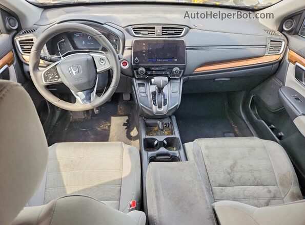 2HKRW2H5XHH655461 2017 HONDA CR-V Silver Widok deski rozdzielczej
