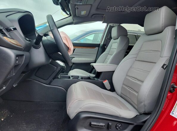 2HKRW2H80LH679349 2020 HONDA CR-V Red Вид салону спереду