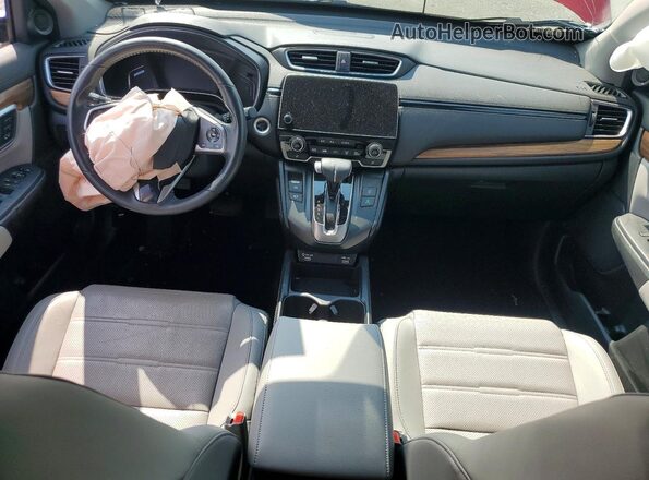 2HKRW2H80LH679349 2020 HONDA CR-V Red Вид панелі приладів