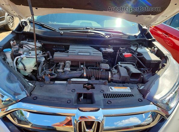 2HKRW2H82KH641961 2019 HONDA CR-V White Շարժիչի բաժամունքի տեսք