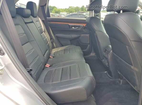 2HKRW2H83KH669574 2019 HONDA CR-V Silver Widok wnętrza z tyłu
