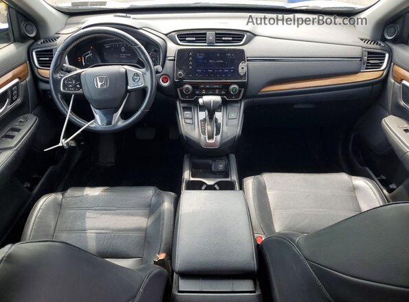 2HKRW2H83KH669574 2019 HONDA CR-V Silver Widok deski rozdzielczej