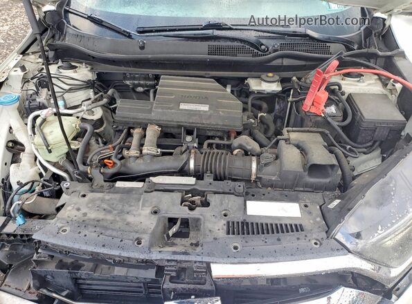 2HKRW2H89HH613776 2017 HONDA CR-V White უკანა სალონის ხედი