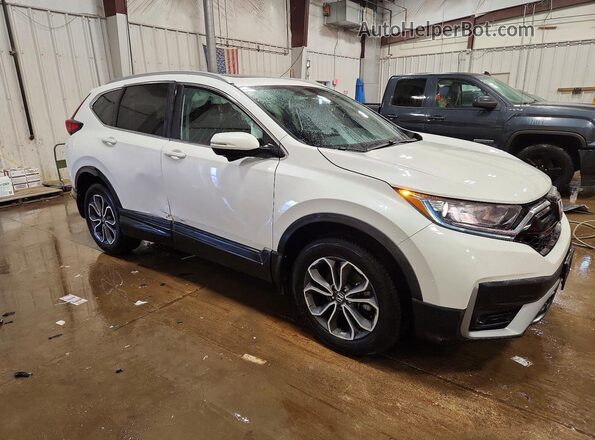 2HKRW2H89NH205256 2022 HONDA CR-V Белый Передняя правая четверть