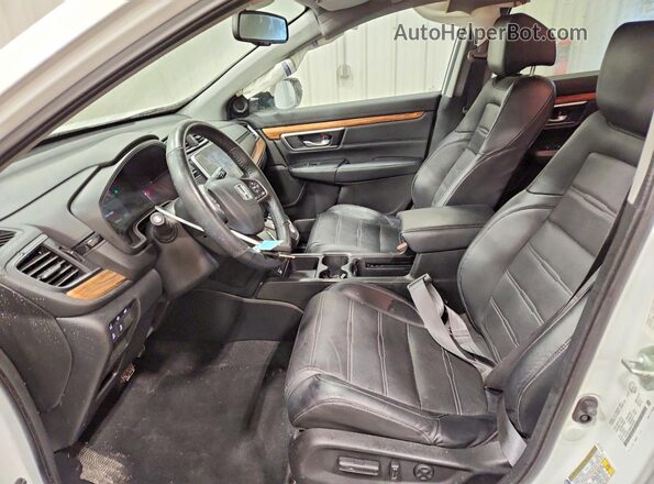 2HKRW2H89NH205256 2022 HONDA CR-V Белый Вид салона спереди
