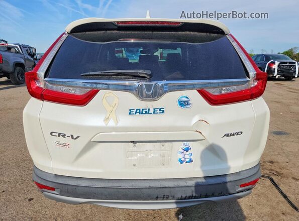 2HKRW2H8XHH612930 2017 HONDA CR-V White Widok z tyłu
